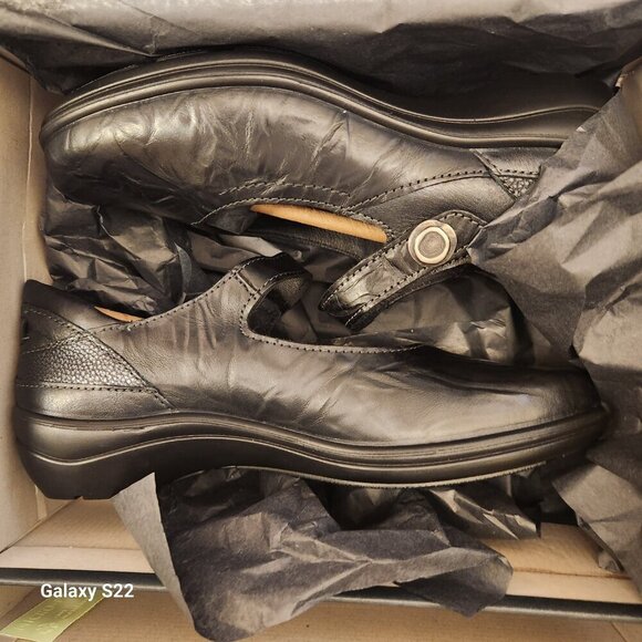 Romika Black Leather "Cassie 50" Mary Janes. NIB. Size EU 38/US 7-7.5 - Picture 10 of 11